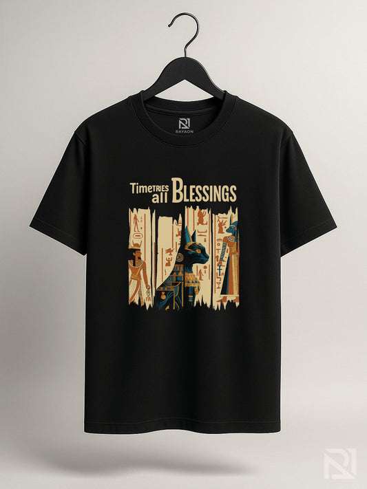 Egyptian Cat T-Shirt – Ancient Vibes | All-Day Comfort