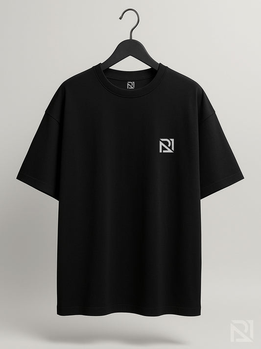 Oversized  Plain Signature Core – Everyday Essential T-Shirt 🖤