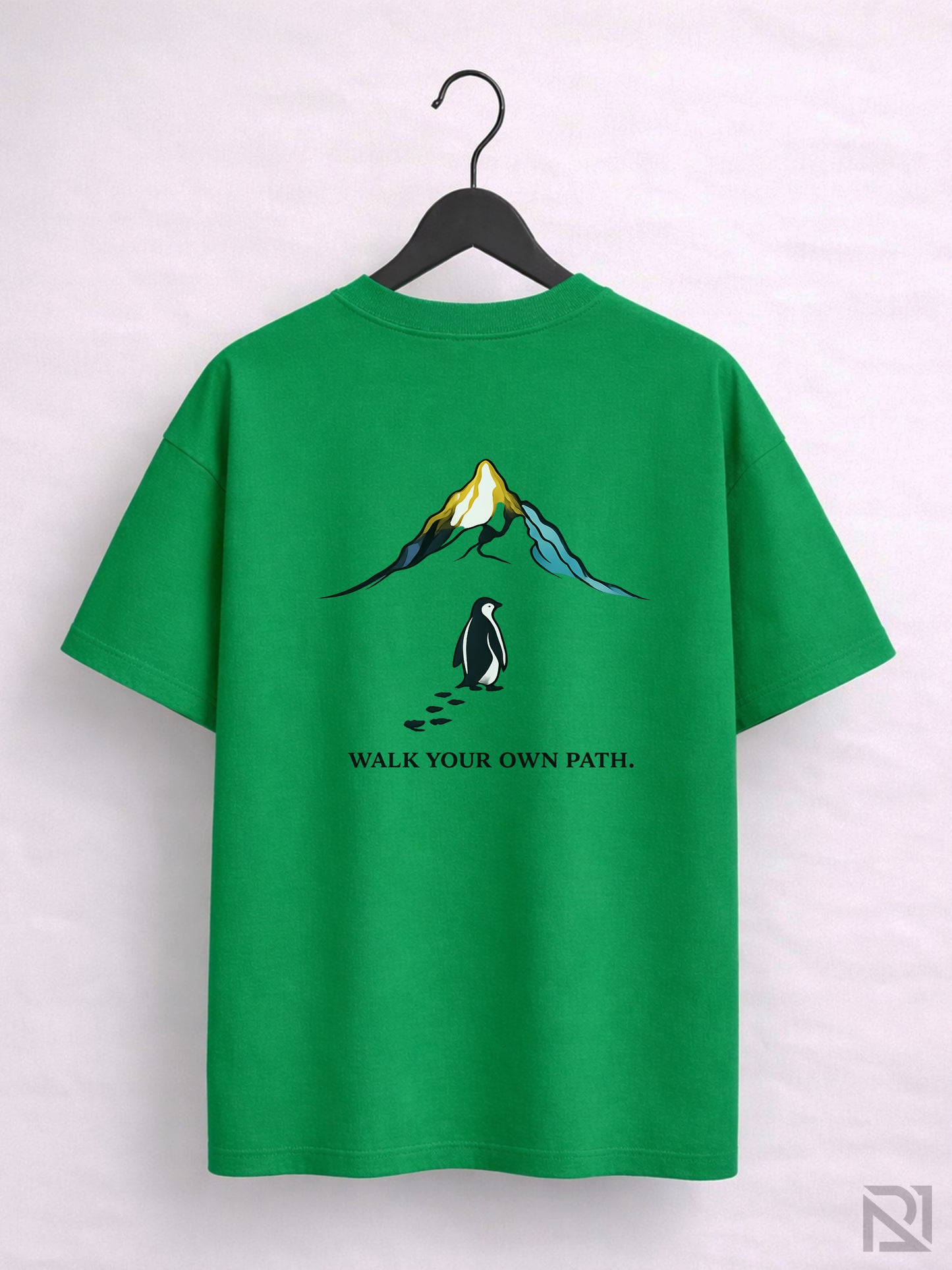 Oversized Walk Your Own Path Tee | 240 GSM Premium Feel ✨