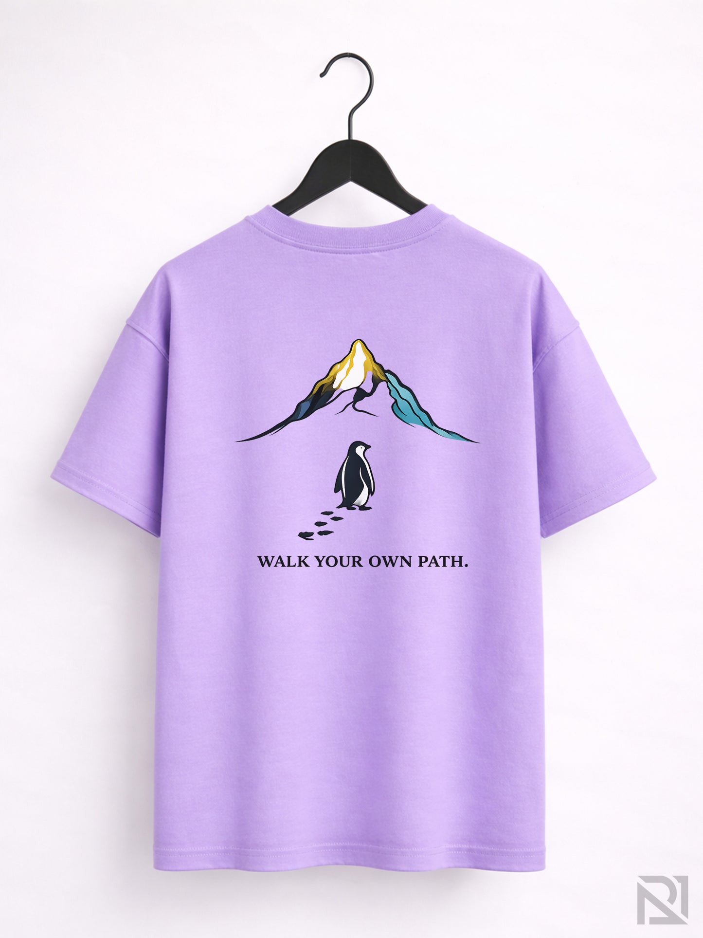 Oversized Walk Your Own Path Tee | 240 GSM Premium Feel ✨