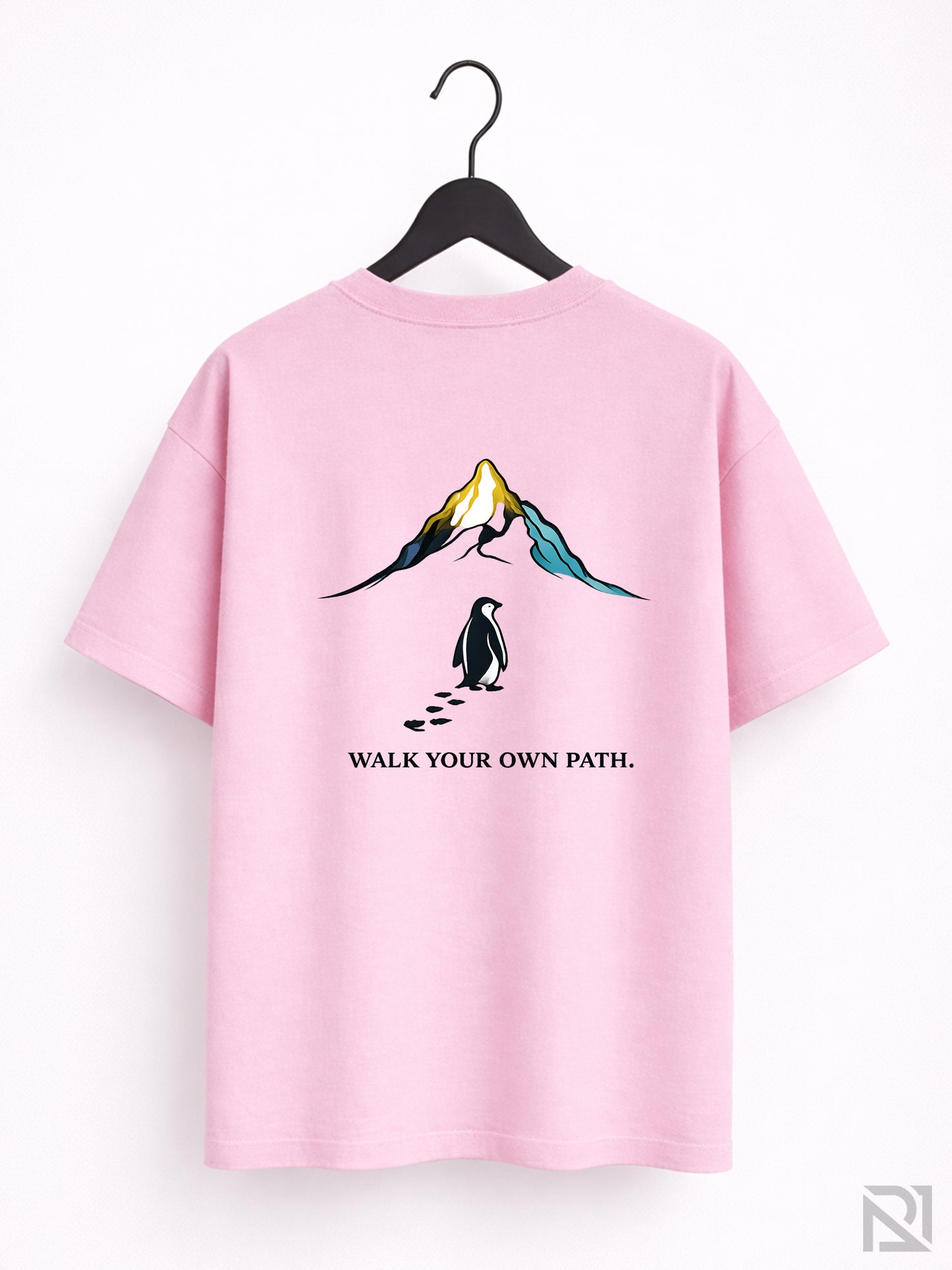 Oversized Walk Your Own Path Tee | 240 GSM Premium Feel ✨